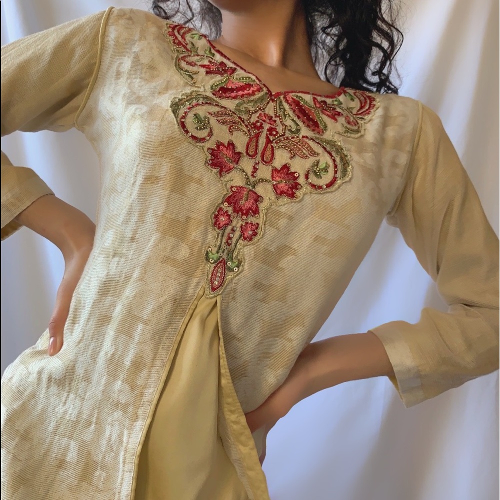 💚 Pakistani 3 pc. Suit/ Outfit - Picture 4 of 10